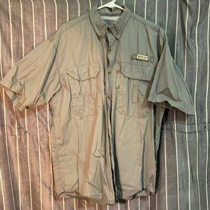 Magellan fishing guide shirt grey “lake fork”
